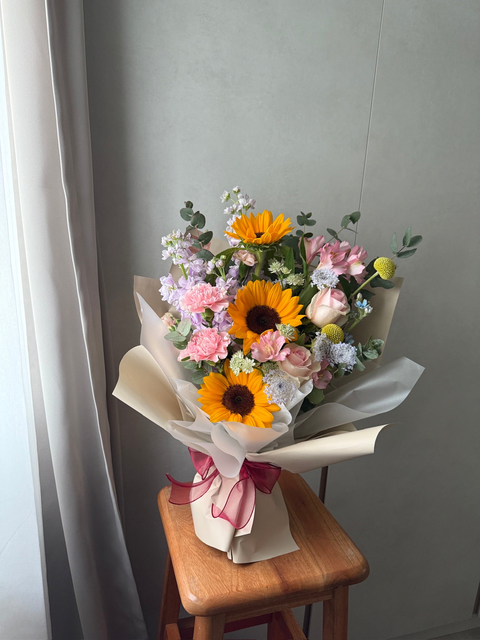 Triple Sunny in Pastels
